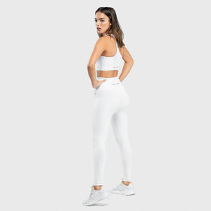 Hera High-Waisted Leggings - White