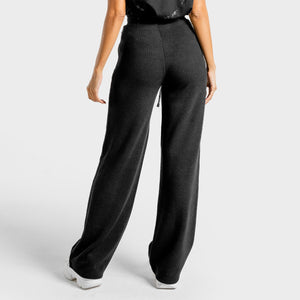 Luxe Wide Leg Pants - Onyx