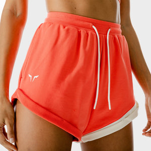 LAB Shorts - Hot Coral