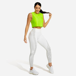 Limitless Crop Top - Neon