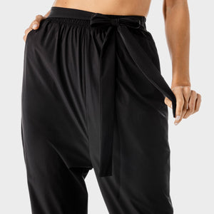 Women's Fitness - Wrap Pants - Black