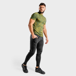 Wolf Seamless Tee - Khaki