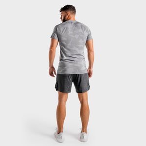 Wolf Seamless Tee - Grey