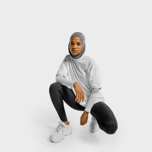 Noor Performance Hijab - Grey