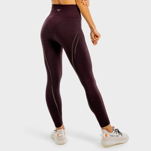 Ultra Seamless Leggings - Burgundy