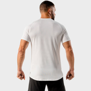 Core Mesh Tee - White