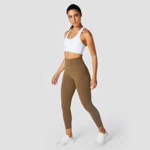 Infinity Cropped 7/8 Leggings - Gold