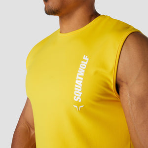 Warrior Cut-Off Tank - Yellow