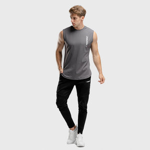 Warrior Cut-Off Tank - Grey