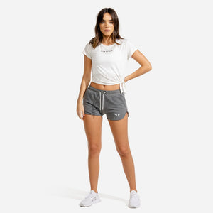 She-Wolf Crop Top - White