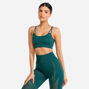 Meta Sports Bra - Teal