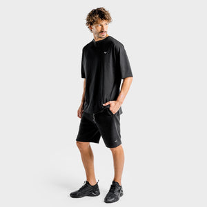 Luxe Oversize Tee - Onyx