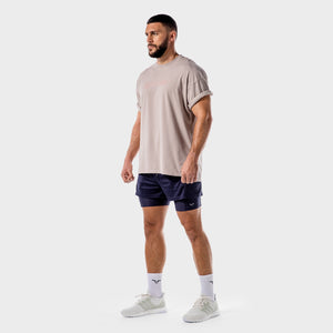 Iconic Oversize Tee - Sand