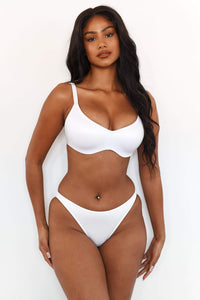 Sleek Mindful Bra (Set) - White