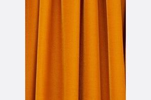 Mid-Length Flared Skirt • Orange Velvet