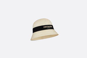 D-Tulipe Small Brim Cloche • Natural Straw