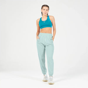Essential Mid Impact Muscle Back Bra - Deep Lagoon