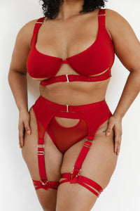 Luna Intimates Bra (Set) - Red