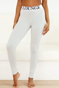 Reborn High Waisted Leggings (Set) - Stone