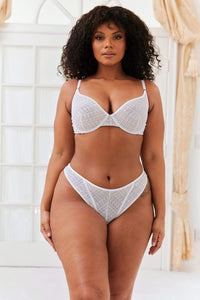 Icon Balcony Bra (Set) - White