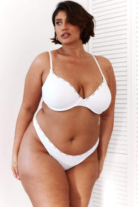 So Soft Ribbed T-Shirt Bra (Set) - White