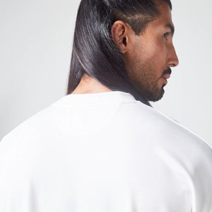 Essential Oversized Tee - Pearl White