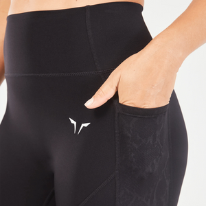 Core Panel Leggings - Black