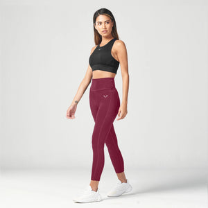 Essential Cropped Leggings 24" - Windsor Grape