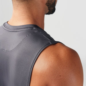 Essential Gym Tank- Charcoal