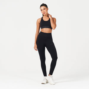 Lab360° Seamless Cuffed Leggings - Black