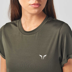 Essential Relaxed Fit Tee - Khaki