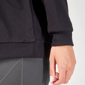 Essential Relaxed Sweatshirt - Black