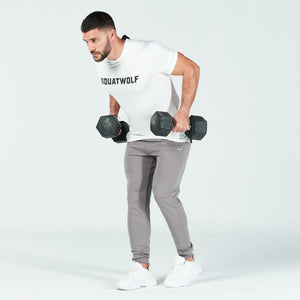 Core AeroTech Muscle Tee - Pearl White