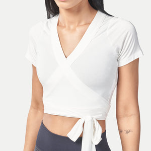 Infinity Ballerina Top - Blanc De Blanc