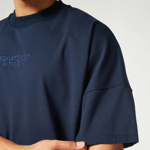 Golden Era Authentic Oversized Tee - Navy