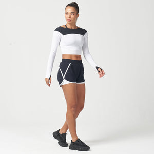 LAB360° Impact Crop Top - White