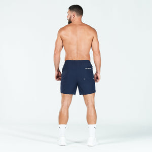 Statement Quick-dry Shorts - Navy