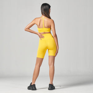 Essential 7'' Cycling Shorts - Yellow