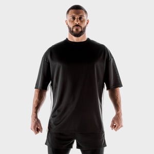 Hybrid Oversize Tee - Onyx