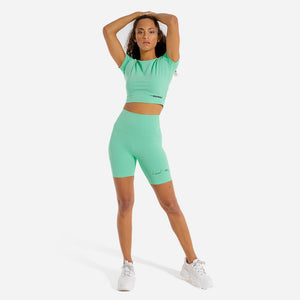 Vibe Cycling Shorts - Aquamarine