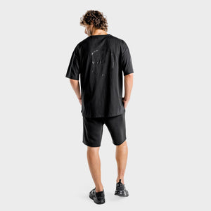 Luxe Oversize Tee - Onyx