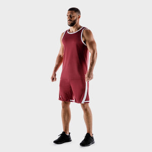 Hybrid Performance Tank - Maroon