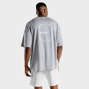 Luxe Oversize Tee - Marl