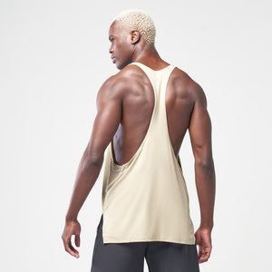 Essential Gym Stringer - Sand