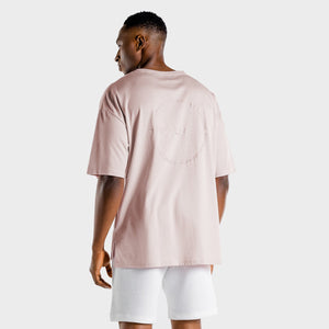 Luxe Oversize Tee - Salmon