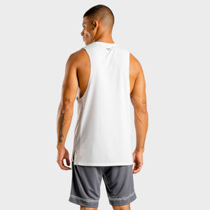 Flux Basketball Tank - White