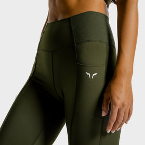 Core Leggings - Khaki