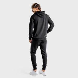 Luxe Zip Up - Onyx