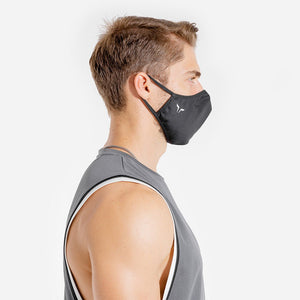 Pack of 2 - Polygiene® 4-Layer Reusable Mask - Black