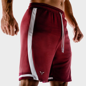 Hybrid Performance Shorts - Maroon